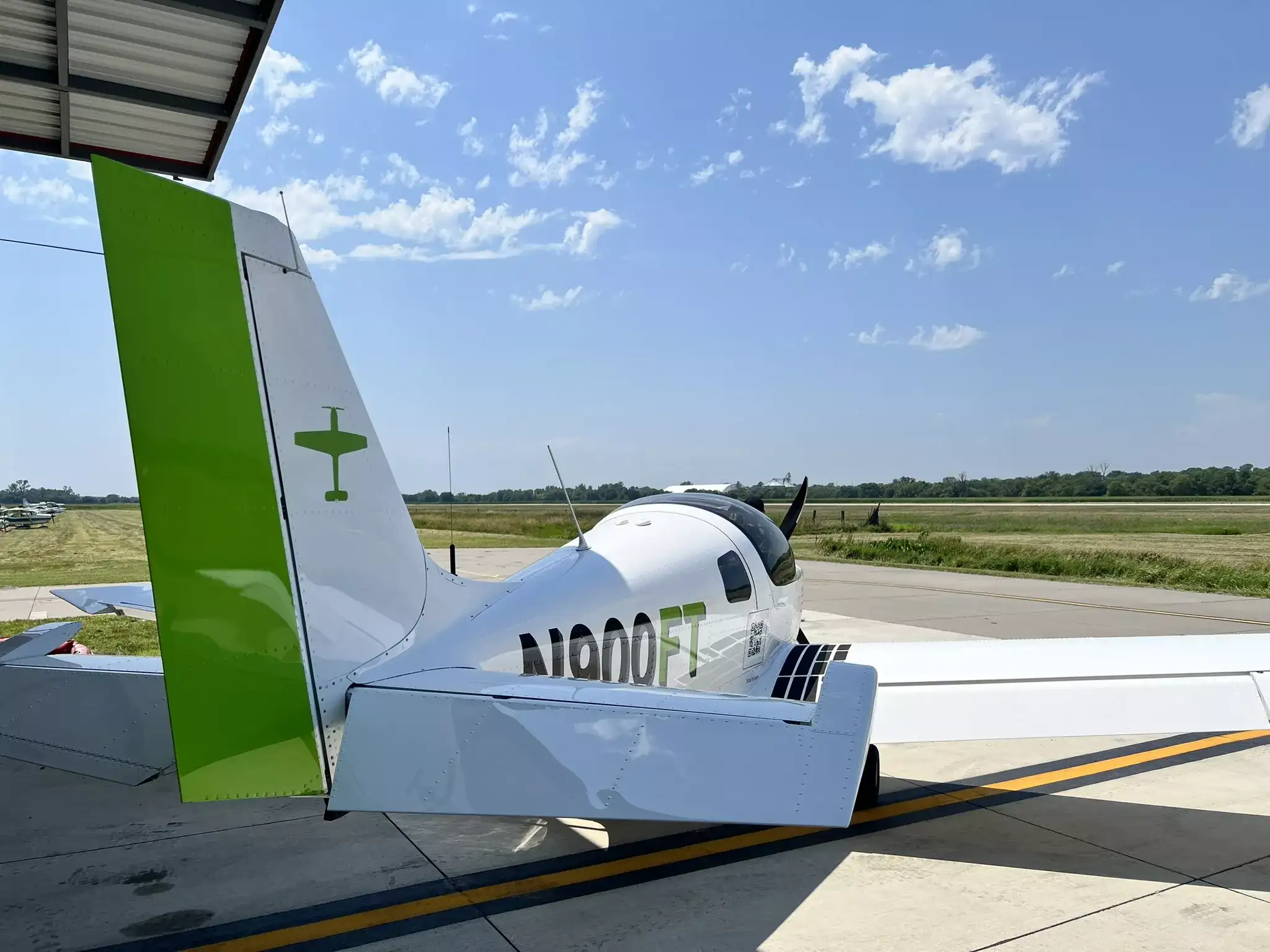 Student pilot and instructor reviewing FAQ documents